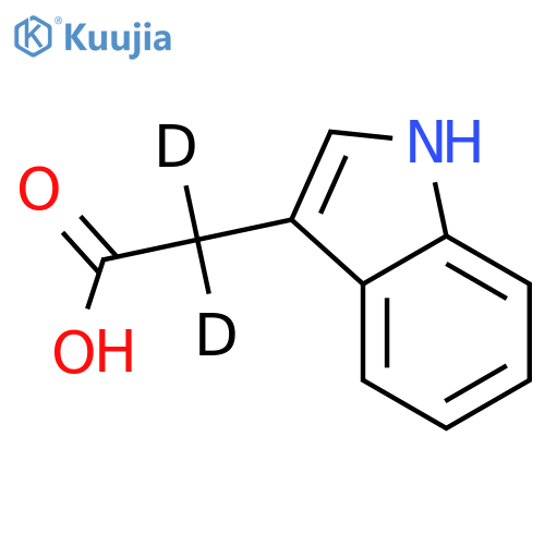 Indole-3-Acetic-d2 Acid structure