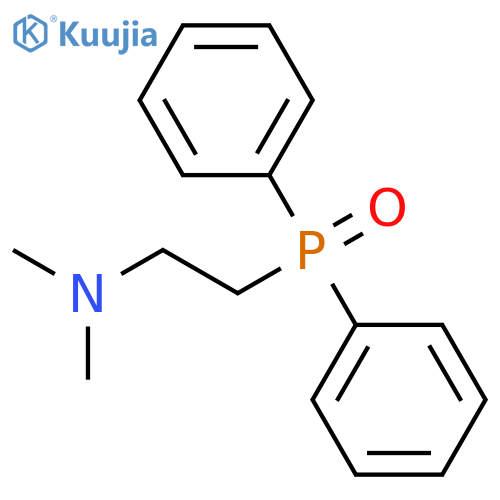 Ethanamine, 2-(diphenylphosphinyl)-n,n-dimethyl- structure