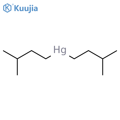 Mercury,bis(3-methylbutyl)- structure