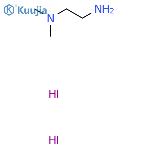 n,n-Dimethylethylenediamine dihydroiodide structure