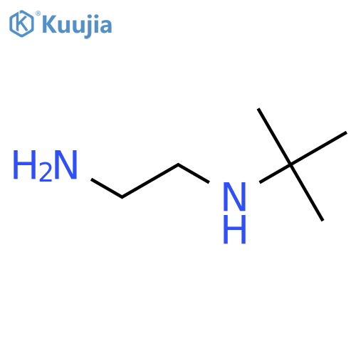 (2-aminoethyl)(tert-butyl)amine structure