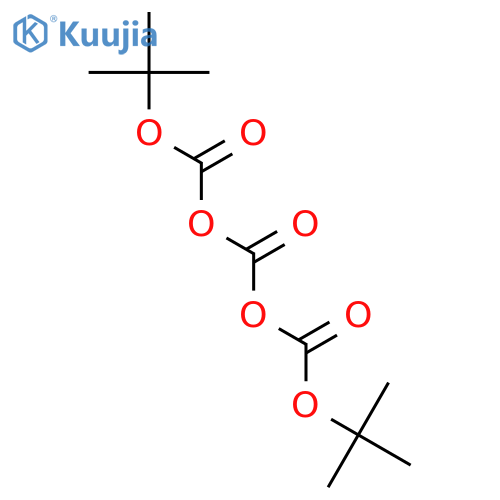 Di-tert-butyl tricarbonate structure