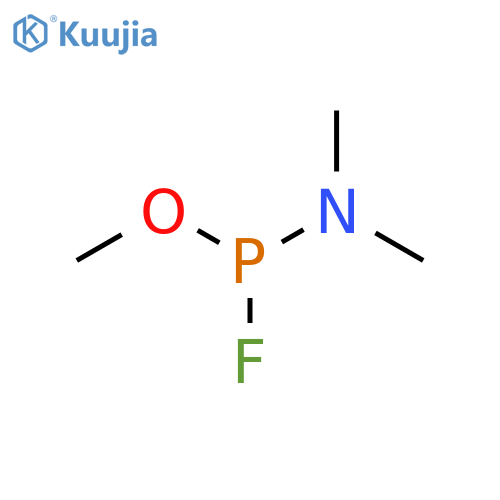 Phosphoramidofluoridous acid, dimethyl-, methyl ester (8CI) structure