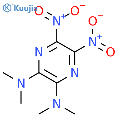 2,3-Pyrazinediamine, N,N,N',N'-tetramethyl-5,6-dinitro- structure