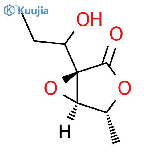 3,6-Dioxabicyclo[3.1.0]hexan-2-one, 1-(1-hydroxypropyl)-4-methyl-, (1R,4R,5R)-rel- (9CI) structure
