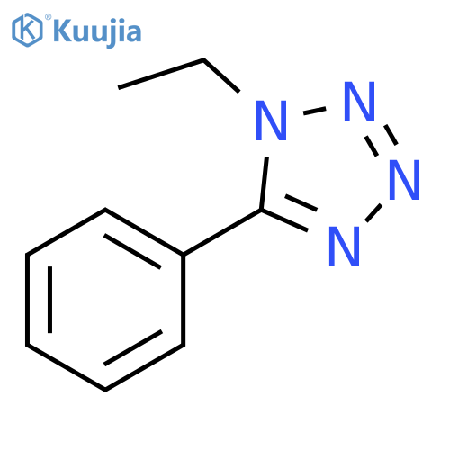 1H-Tetrazole,1-ethyl-5-phenyl- structure
