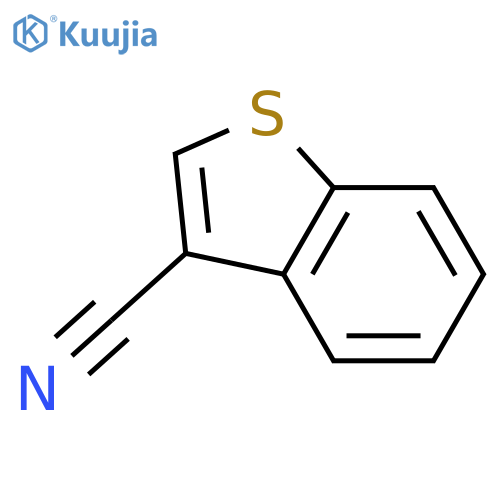 Benzobthiophene-3-carbonitrile structure