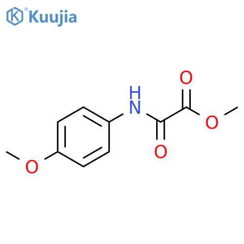 Acetic acid, 2-[(4-methoxyphenyl)amino]-2-oxo-, methyl ester structure