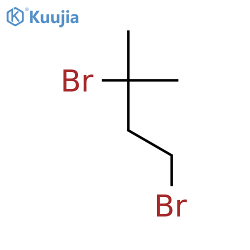 1,3-Dibromo-3-methylbutane structure