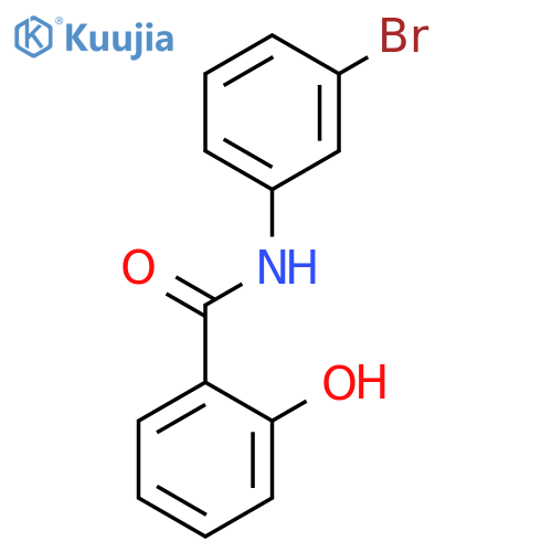 Benzamide, N-(3-bromophenyl)-2-hydroxy- structure