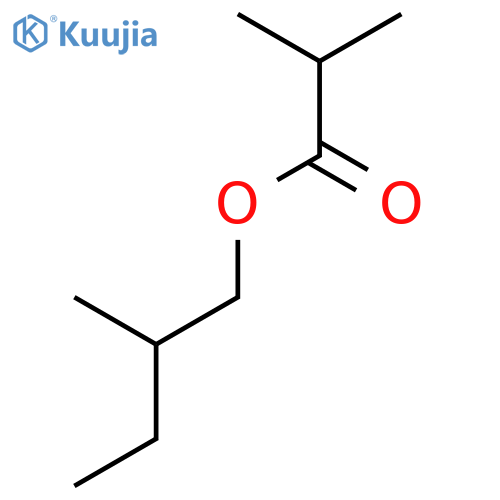 2-Methylbutyl isobutyrate structure