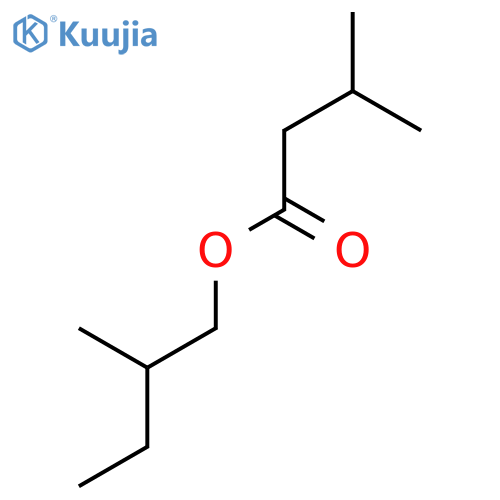 2-Methylbutyl isovalerate structure