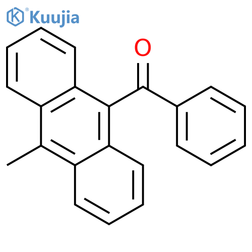 Methanone, (10-methyl-9-anthracenyl)phenyl- structure