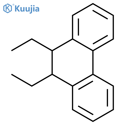 Phenanthrene, 9,10-diethyl-9,10-dihydro- structure