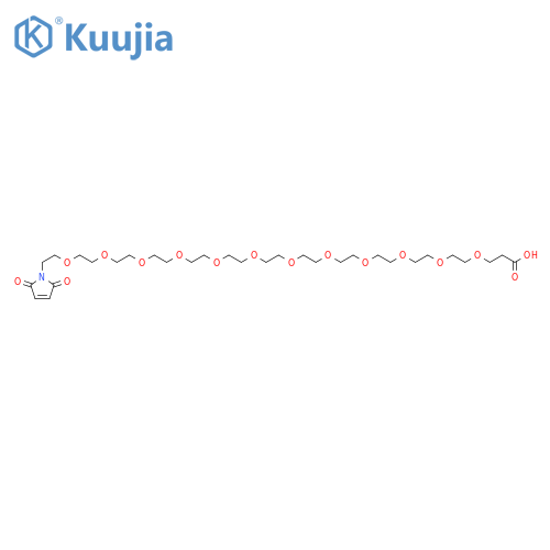 Mal-PEG12-acid structure