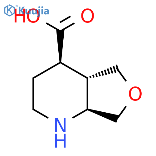 rac-(4R,4aS,7aS)-octahydrofuro3,4-bpyridine-4-carboxylic acid structure
