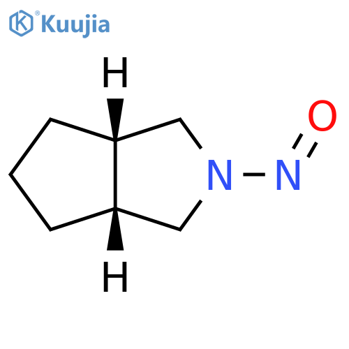 rac-(3aR,6aS)-2-nitroso-octahydrocyclopentacpyrrole, cis structure