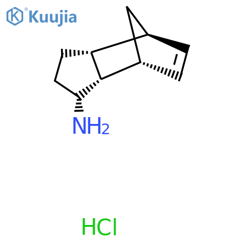 rac-(1R,2S,3R,6R,7S)-tricyclo5.2.1.0,2,6dec-8-en-3-amine hydrochloride structure