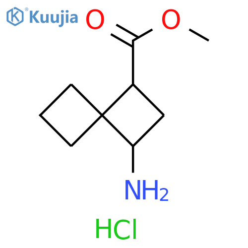 methyl 3-aminospiro3.3heptane-1-carboxylate hydrochloride, Mixture of diastereomers structure