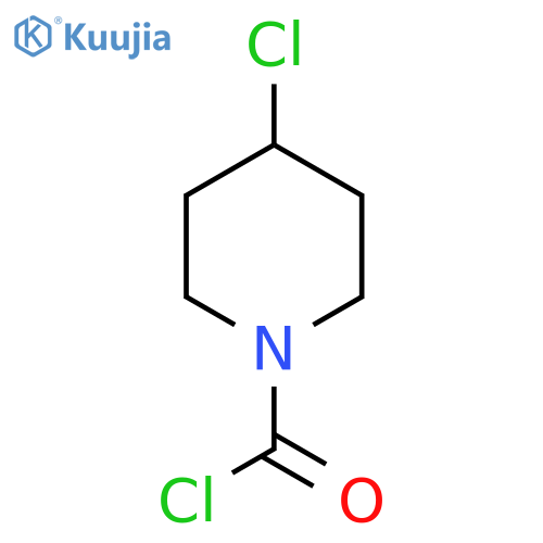 4-Chloropiperidine-1-carbonyl chloride structure