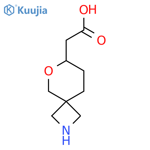 2-{6-oxa-2-azaspiro3.5nonan-7-yl}acetic acid structure