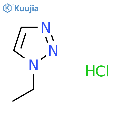 1-ethyl-1H-1,2,3-triazole hydrochloride structure