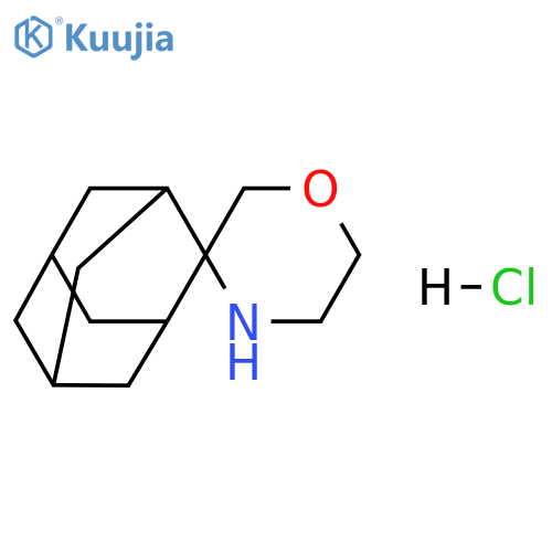 spiroadamantane-2,3'-morpholine hydrochloride structure