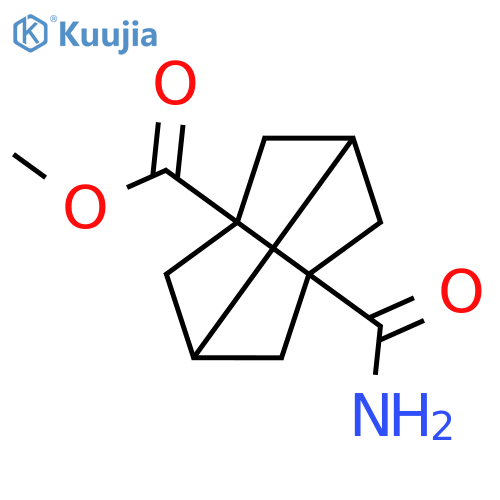 methyl 5-carbamoyltricyclo3.3.0.0,3,7octane-1-carboxylate structure