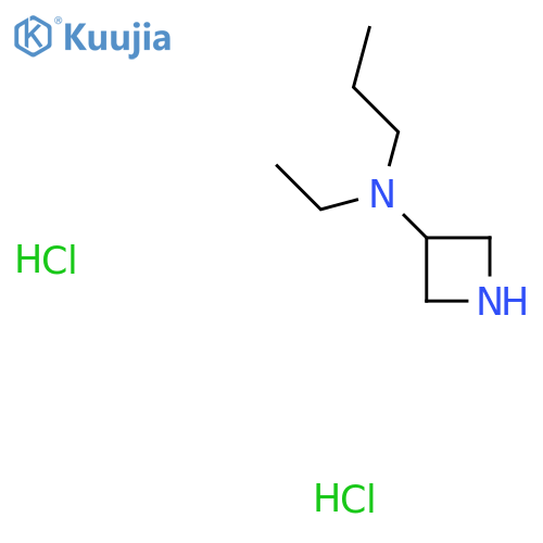 N-ethyl-N-propylazetidin-3-amine dihydrochloride structure