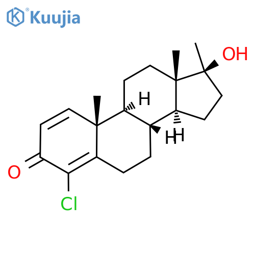 4-Chlorodehydromethyltestosterone structure