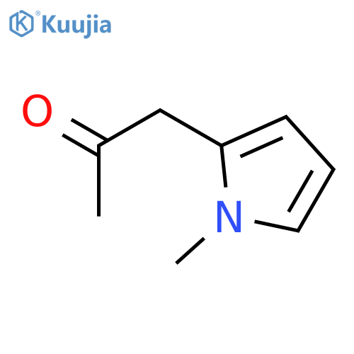 1-(1-methyl-1H-pyrrol-2-yl)propan-2-one structure