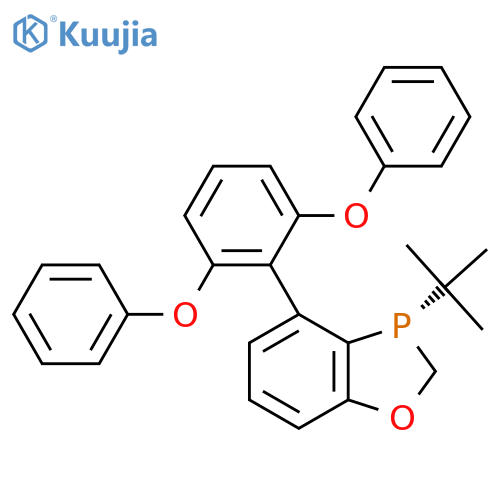 (S)-3-(tert-Butyl)-4-(2,6-diphenoxyphenyl)-2,3-dihydrobenzo[d][1,3]oxaphosphole structure
