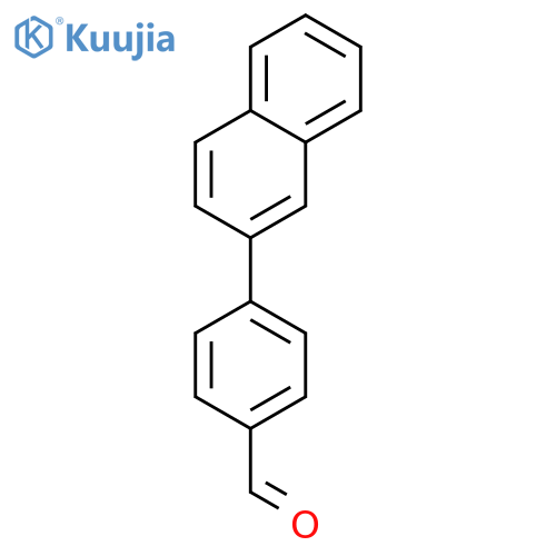 Benzaldehyde,4-(2-naphthalenyl)- structure