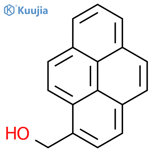 1-Pyrenemethanol structure