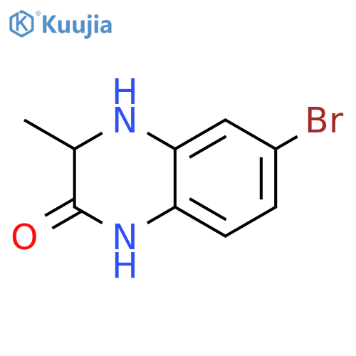 6-Bromo-3-methyl-3,4-dihydroquinoxalin-2(1H)-one structure