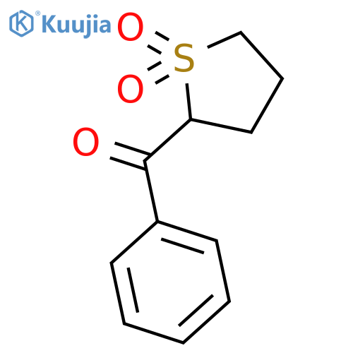 Methanone,phenyl(tetrahydro-1,1-dioxido-2-thienyl)- structure