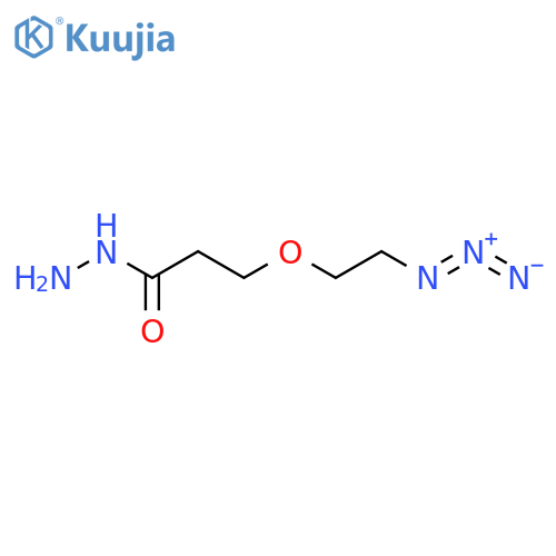 Azido-PEG1-hydrazide structure