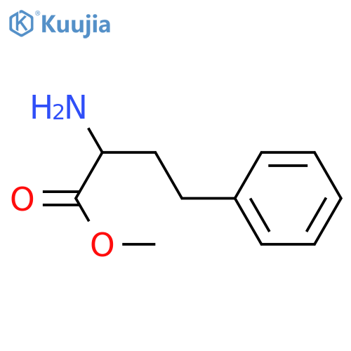 methyl 2-amino-4-phenylbutanoate structure