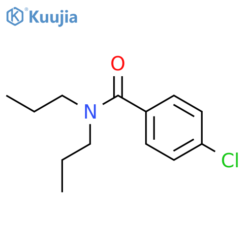 Benzamide,4-chloro-N,N-dipropyl- structure