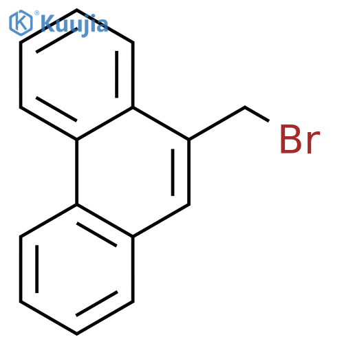 Phenanthrene,9-(bromomethyl)- structure