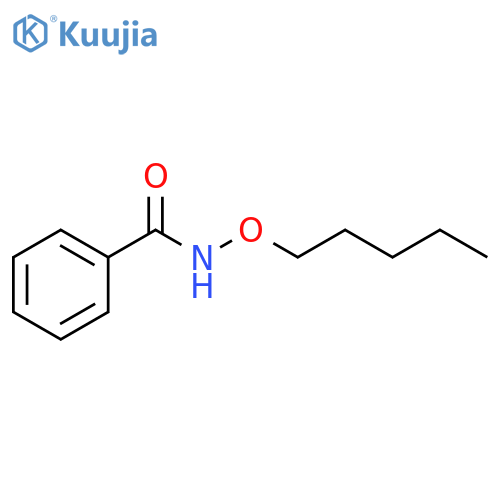 Benzamide, N-(pentyloxy)- structure