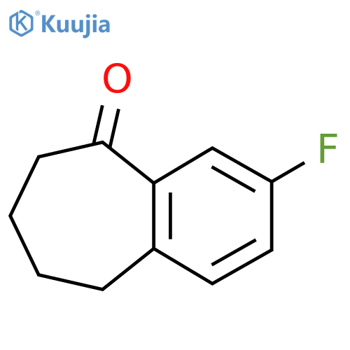 8-fluoro-1-benzosuberone structure