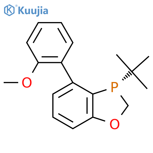 (S)-3-(tert-Butyl)-4-(2-methoxyphenyl)-2,3-dihydrobenzo[d][1,3]oxaphosphole structure