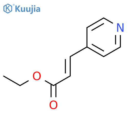 Ethyl (E)-3-(4-Pyridinyl)-2-propenoate structure