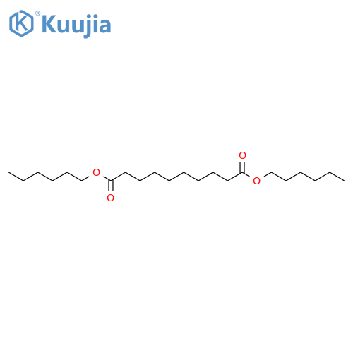 Dihexyl sebacate structure