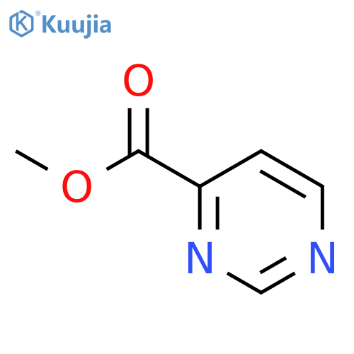 Methyl pyrimidine-4-carboxylate structure