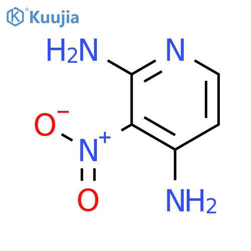 3-Nitropyridine-2,4-diamine structure