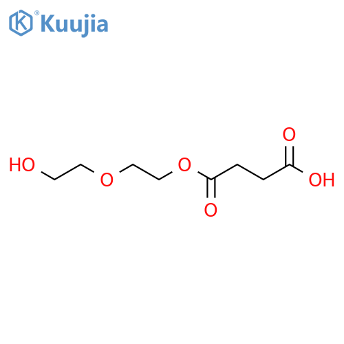 Butanedioic acid, mono[2-(2-hydroxyethoxy)ethyl] ester structure