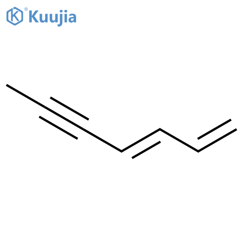 1,3-Heptadien-5-yne, (E)- structure