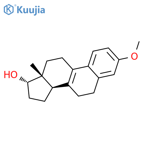 Estra-1,3,5(10),8-tetraen-17-ol, 3-methoxy-, (13a,14b,17b)- structure